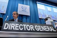 Rafael Grossi, diretor-geral da Agência Internacional de Energia Atómica.