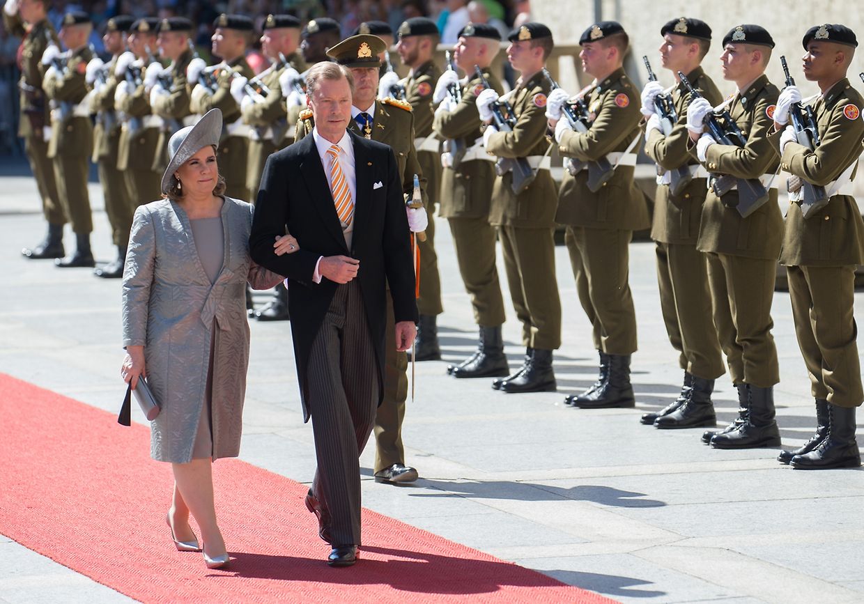 Le couple grand-ducal 