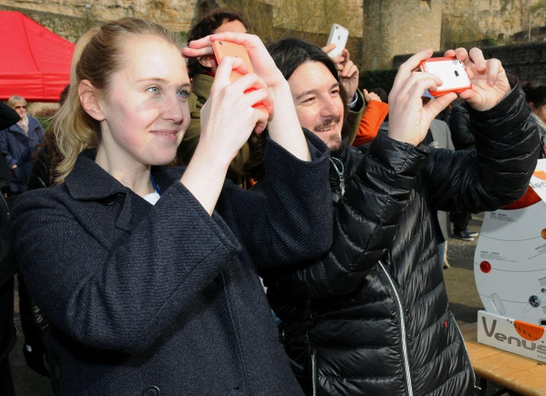 Im Hof der Abtei Neumünster.