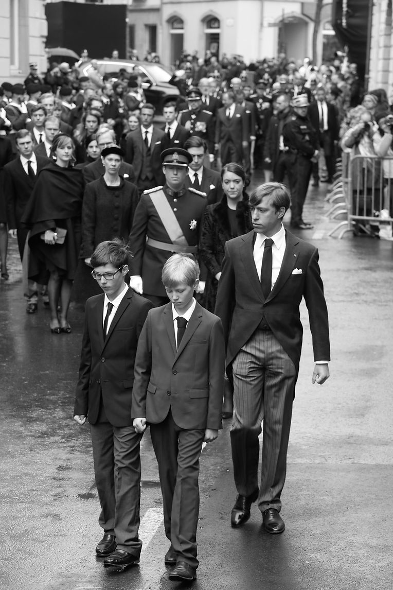 Lokales, Online, Kathedrale, Staatsbegräbnis Großherzog Jean, funérailles Grand-Duc Jean, Eingang Kathedrale,