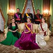 Dîner de galaoffert en l'honneur de LL.MM. le roi et la reine des Belges,en  présence  de  LL.AA.RR.  le  Grand-Duc  et la Grande-Duchesse et du Grand-Duc  héritier et la Grande-Duchesse héritière- Foto: Pierre Matgé/Luxemburger Wort