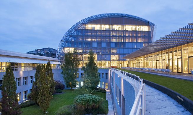 The EIB headquarters in the Kirchberg area of Luxembourg