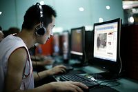 In China sind sensible Inhalte im Internet nicht aufrufbar.