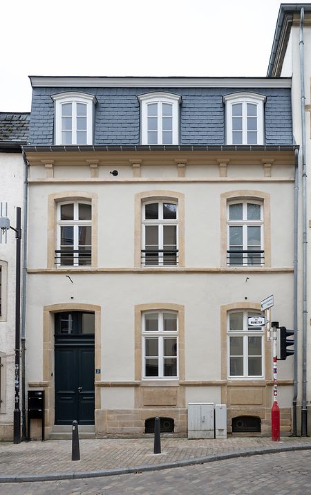 La rue Münster abrite des logements sociaux de la Ville de Luxembourg.