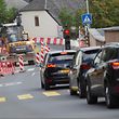 Die provisorischen Verkehrsampeln stellen Autofahrer auf eine herbe Geduldsprobe.