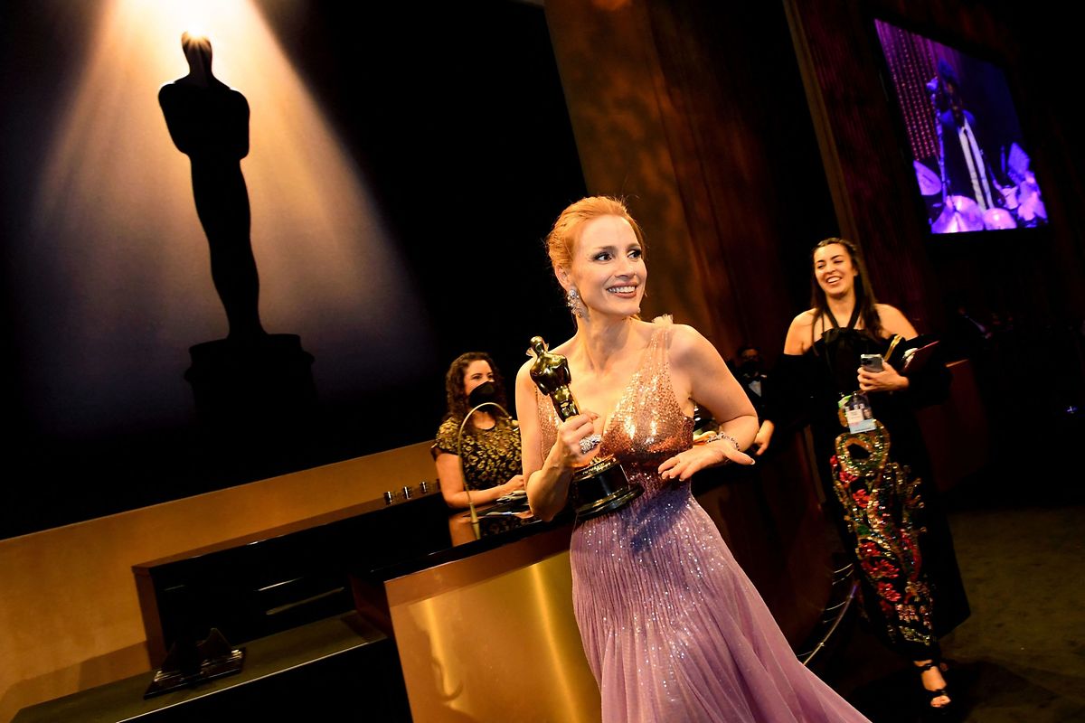 Jessica Chastain a remporté l'Oscar de la meilleure actrice