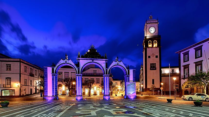 Portas da Cidade, em Ponta Delgada, nos Açores