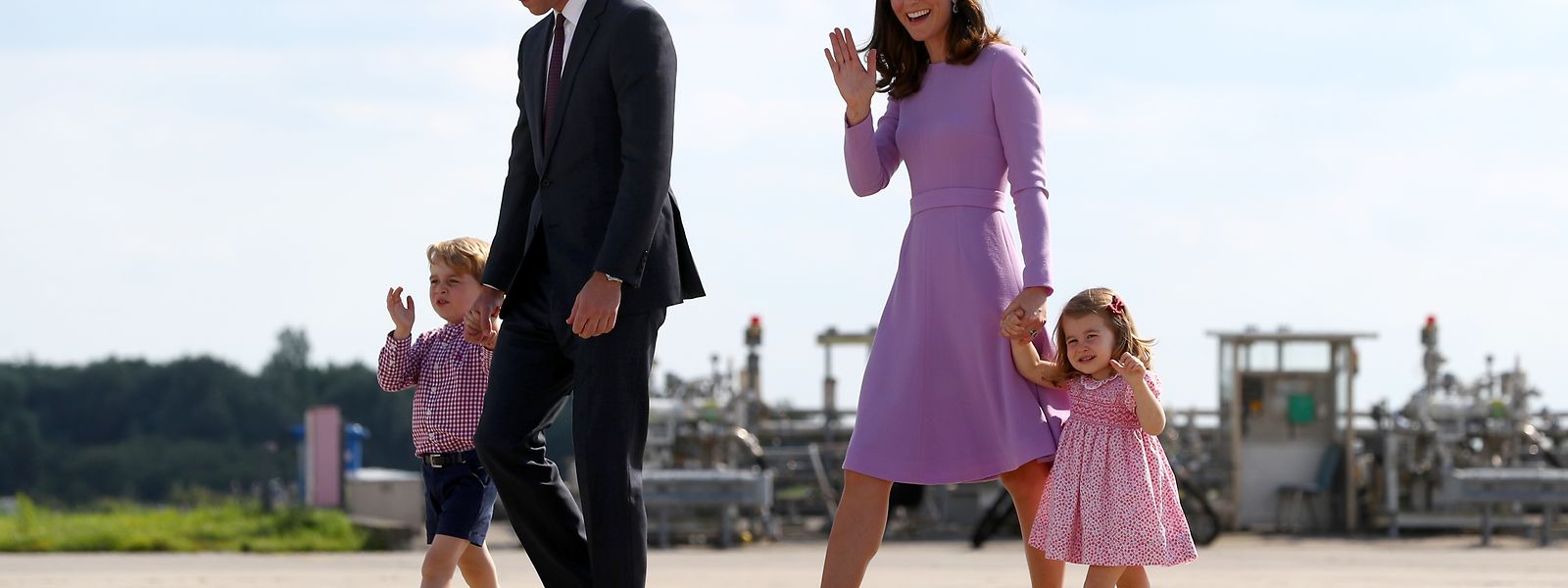 Wie wird das Geschwisterchen von George (l.) und Charlotte (r.) heißen? Die Wetten für Alice stehen derzeit  besonders gut. Ebenfalls gut im Rennen liegen Victoria oder, falls es ein Junge wird, Arthur. 