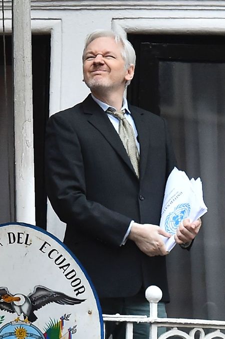 Seit 2012 hat Julian Assange das Botschaftsgebäude nicht verlassen.