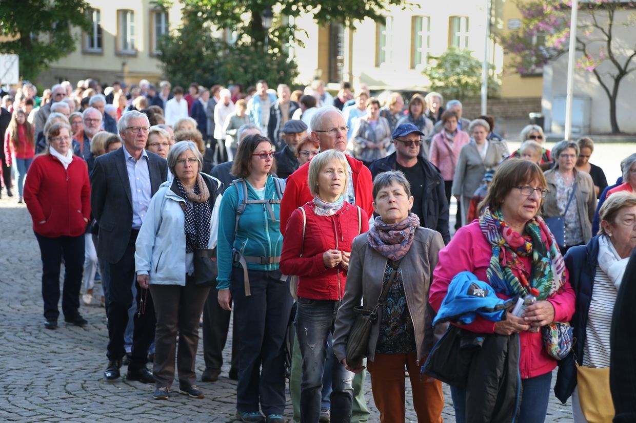 Messe für die neuen Pfarreien "Disciples d’Emmaüs“ (Hesper, Réiser, Weiler) und "Saint-André“ (Beetebuerg, Fréiseng).