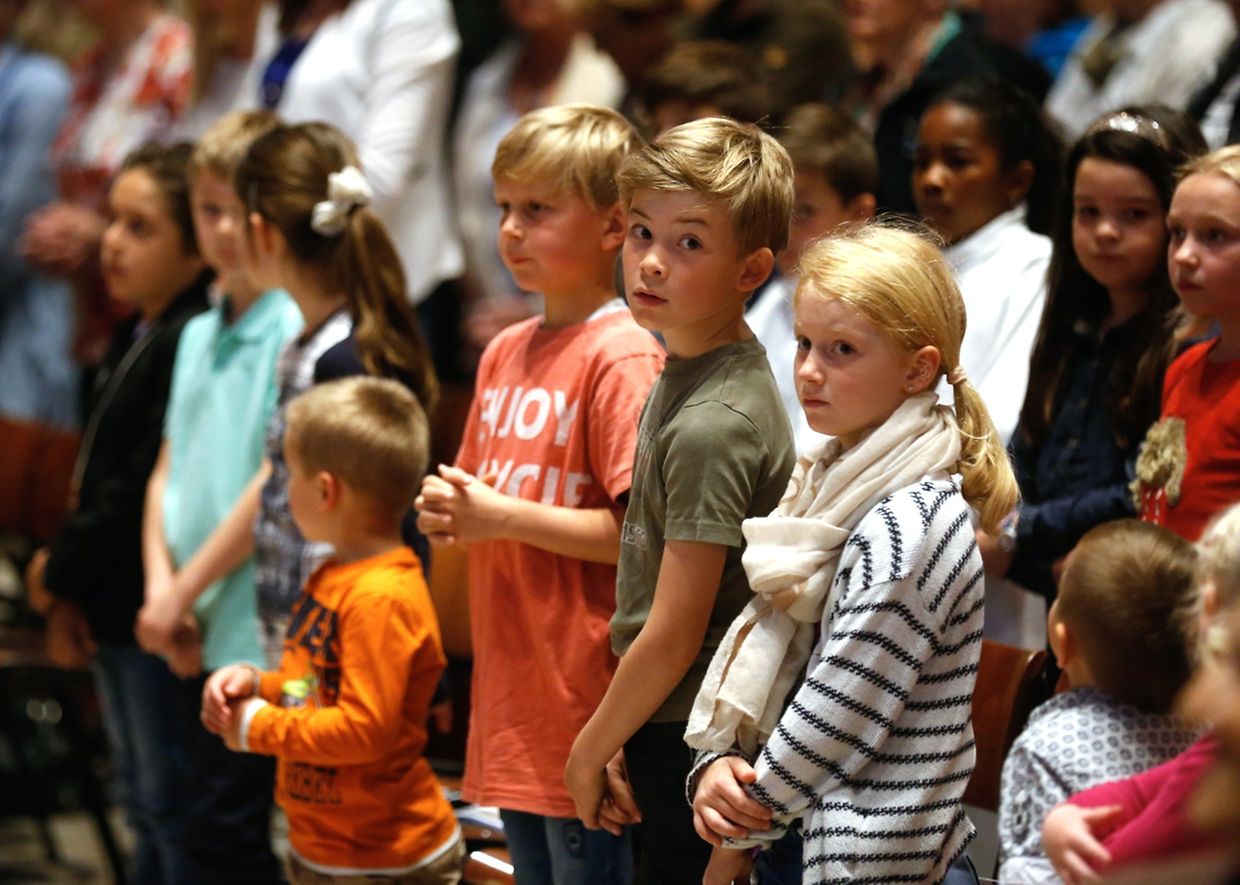 Oktave - Messe für die neue Pfarrei:  Dikrich Le Bon Pasteur  Luxembourg, le 18 Mai 2017. Photo: Chris Karaba