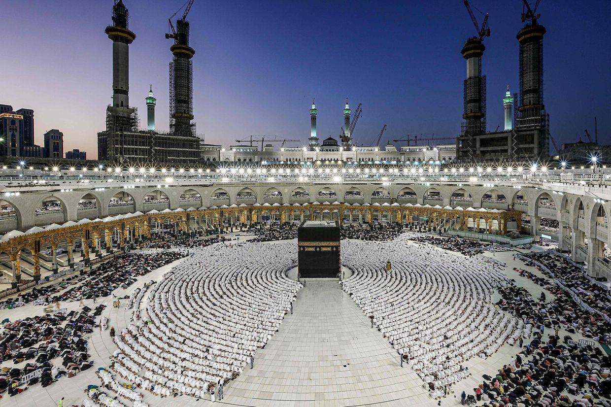 Die Kaaba, das „Haus Gottes“ist das zentrale Heiligtum des Islams.