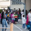 Lokales, Rentrée in Bettemburg (Schoul am Duerf), Schule, Maske, Maskenpflicht, Corona, Covid-19, Schoulrentrée, Grundschule, Fondamental, Foto: Lex Kleren/Luxemburger Wort