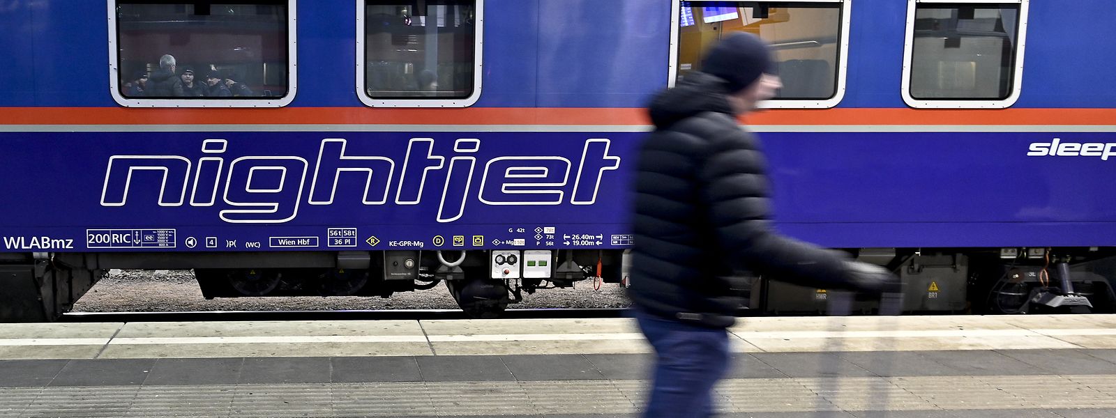 Der neue Nachtzug bewältigt die Strecke von der österreichischen in die belgische Hauptstadt in 14 Stunden. 