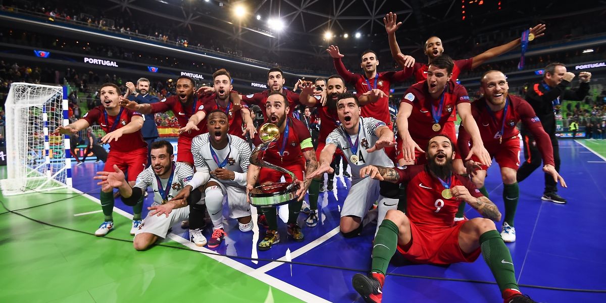 Portugal é Campeão Mundial de Futsal pela primeira vez