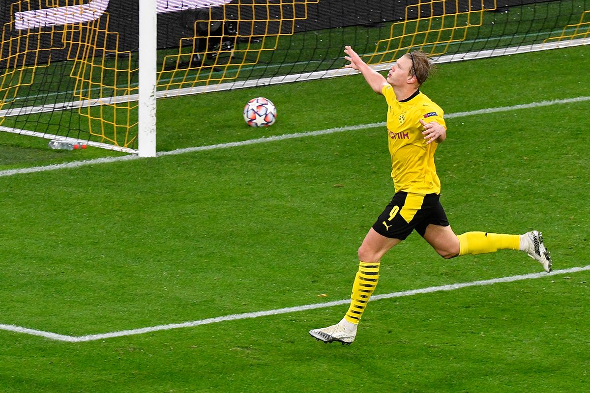 Dortmund und Erling Haaland tun sich gegen St. Petersburg lange schwer.