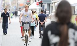 Der 24-jährige Sébastien Cayotte aus Esch hat in den kommenden  Jahren noch Großes vor. Nach seiner Reise mit einem Vël'OK  nach Rom plant er bereits sein nächstes Abenteuer.