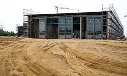 Chantier Tramschapp / 18.08.2016 / Luxembourg Kirchberg / Photo: Julien Ramos / Imagify