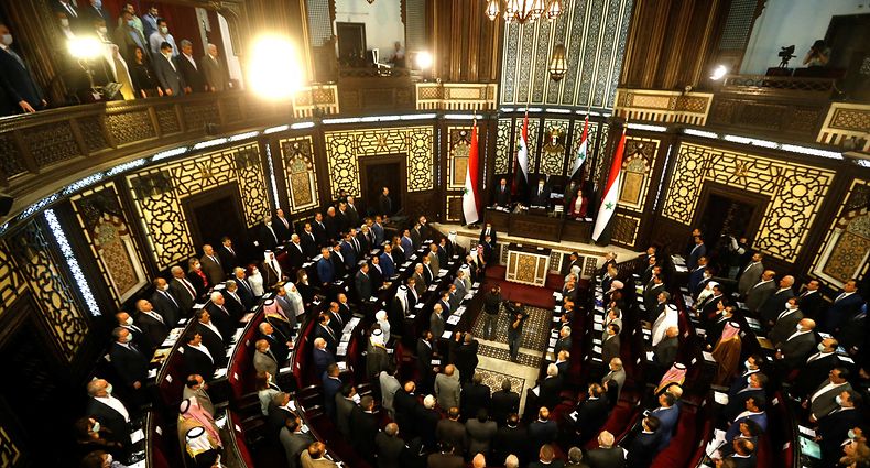 Parlamento sírio.