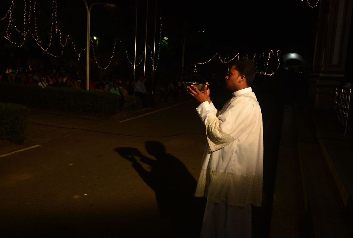 In Sri Lanka haben rund 1,2 Millionen Christen Weihnachten gefeiert. 
