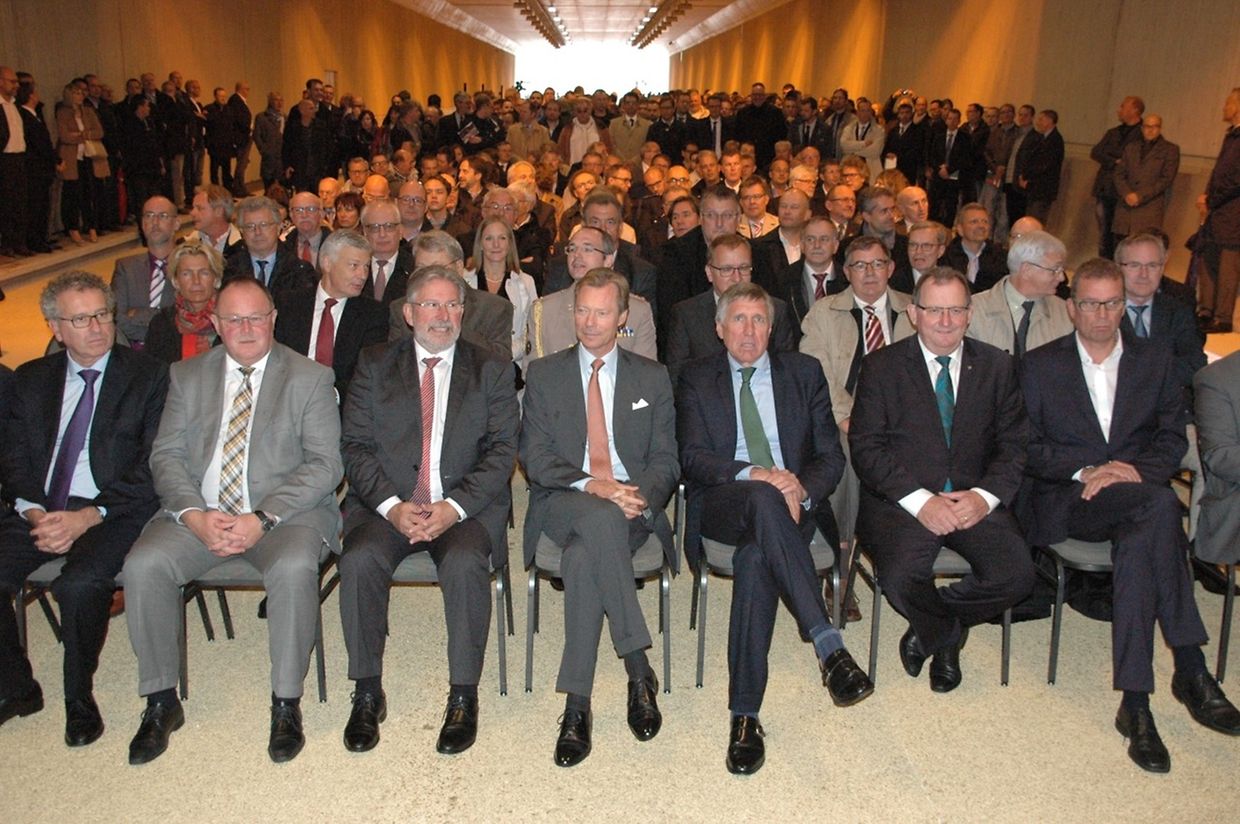 Une cérémonie officielle pour l'ouverture de la Nordstrooss a eu lieu ce mercredi après-midi