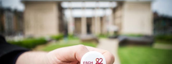 O logotipo de Esch - Capital Europeia da Cultura 2022