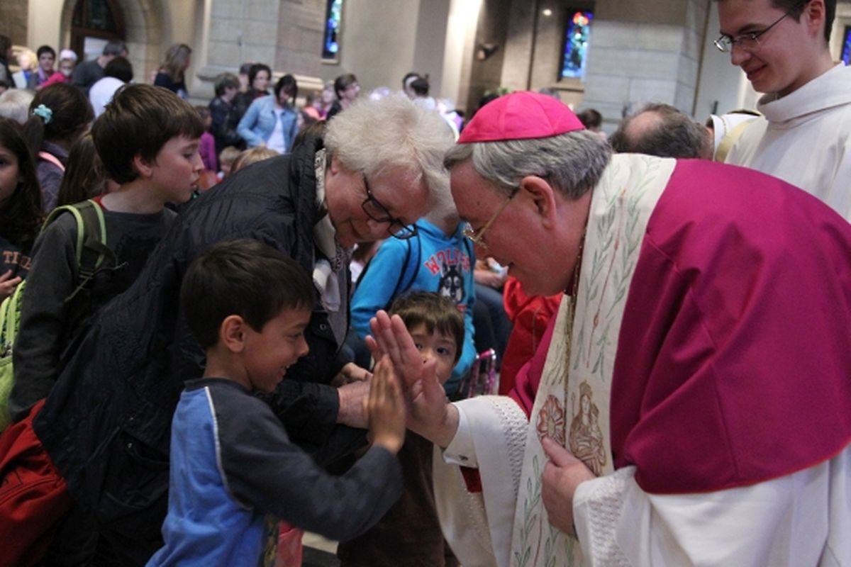 Andacht mit Kleinkindersegnung