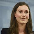 10.12.2019, Finnland, Helsinki: Sanna Marin, neu gewählte Ministerpräsidentin von Finnland, spricht während einer Pressekonferenz der neuen finnischen Regierung. Marin wird neue Ministerpräsidentin Finnlands und damit die derzeit jüngste Regierungschefin der Erde. Das Parlament in Helsinki wählte die bisherige Verkehrs- und Kommunikationsministerin am Dienstag zur Nachfolgerin des zurückgetretenen Ministerpräsidenten Rinne. Foto: Vesa Moilanen/Lehtikuva/dpa +++ dpa-Bildfunk +++