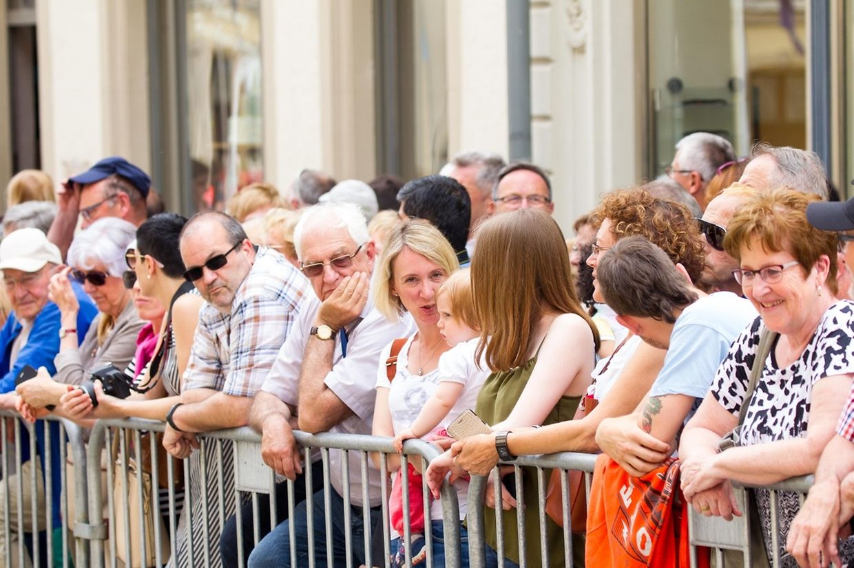 Die feierliche Wachablösung am Mittwochnachmittag.