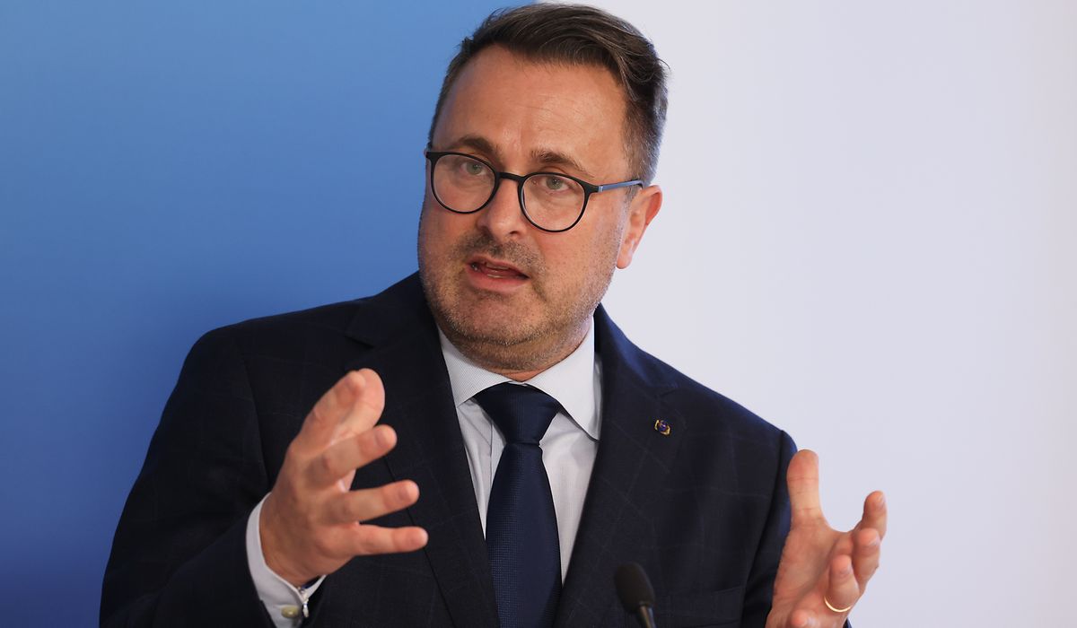 Prime Minister Xavier Bettel's party, the Democratic Party, has listed meetings on its website since the end of February