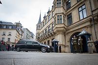 Lokales,Grand-Duc Jean.Transfert Colmar-Berg/Palais.- GRAND-DUC JEAN: - Transfert de la dépouille mortelle (Palais) -  Foto: Pierre Matgé/Luxemburger Wort