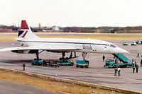 Zur Wiedereröffnung der Strecke London-Heathrow / Luxemburg 1985 wurde der Erstflug mit einer BA-Concorde geflogen.