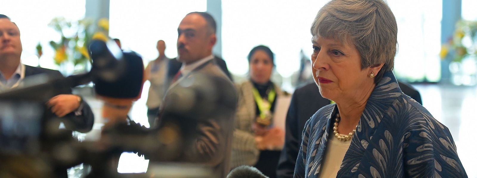 Theresa May.