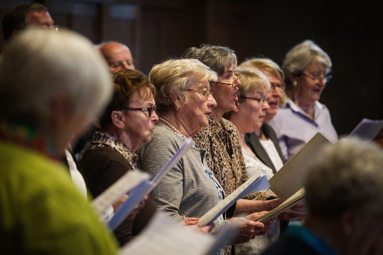 Messe für die neue Pfarrei: Kordall Sainte - Barbe (Kärjeng-Péiteng).