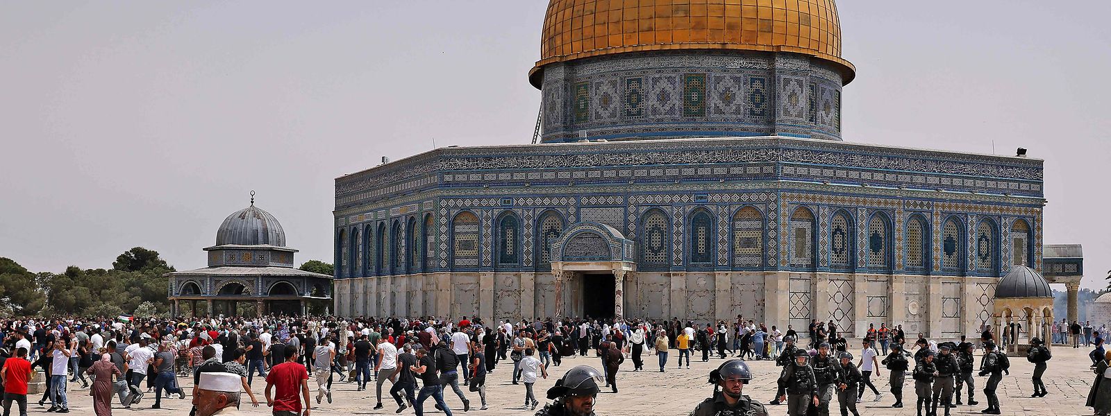 Der Tempelberg in Jerusalem ist einer der umstrittensten heiligen Orte der Welt und Ausgangspunkt der jüngsten Gewalteskalation zwischen Israelis und Palästinensern.
