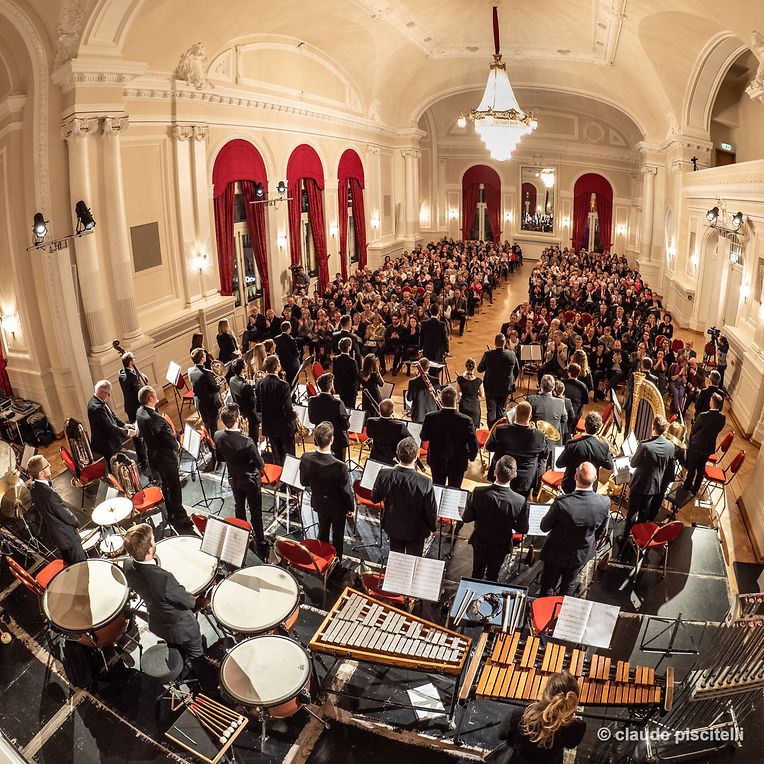 Luxembourg Wind Orchestra  „Concert de Nouvel An 2019“  - Luxembourg - Ville - Cercle Cité - 12/01/2019 - photo: claude piscitelli