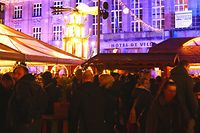 19.11.2021 Eröffnung Weihnachtsmarkt   Esch-Alzette , marché  de Noël , Foto : Marc Wilwert / Luxemburger Wort