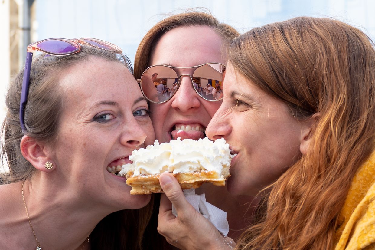 Einmal Sahne mit Waffel, bitte! 