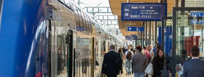 Laut SNCF nutzen 30.000 Passagiere täglich die Linie Nancy - Luxemburg. 