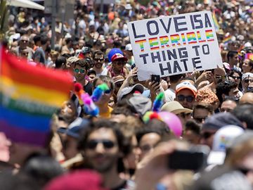 „Fest der Liebe“: 200.000 feiern auf der Gay-Pride-Parade in Tel Aviv