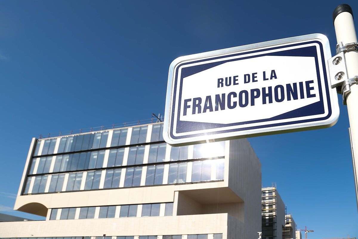 23.8.2017 Luxembourg, Gasperich,  chantier Gasperich ban, Bauarbeiten, lycée français  photo Anouk Antony