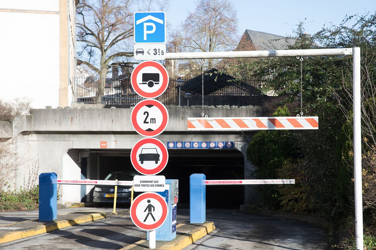 Das Parking St-Esprit bleibt bis März 2022 wegen Renovierungsarbeiten geschlossen.