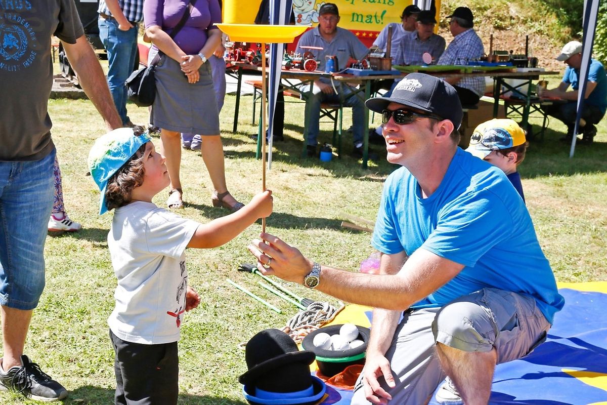 Sonnenschein und angenehme Temperaturen bildeten den Rahmen des Kids Day 2016.