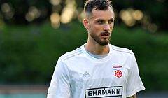 Stefano Bensi, CS Fola Esch. Football : CS Fola Esch - FC Shakhtyor Soligorsk, UEFA Europa Conference League. Stade Emile Mayrisch, Esch-sur-Alzette. Foto : Stéphane Guillaume