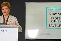 Primeira-Ministra escocesa, Nicola Sturgeon.  