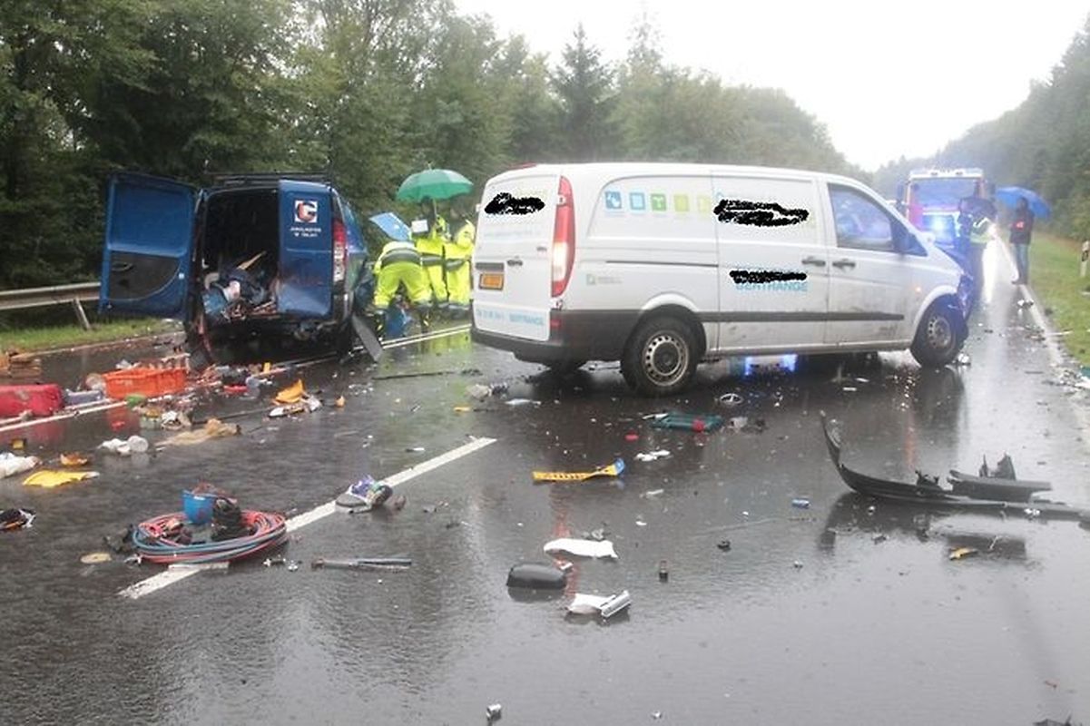 Die Unfallschäden waren ernorm.