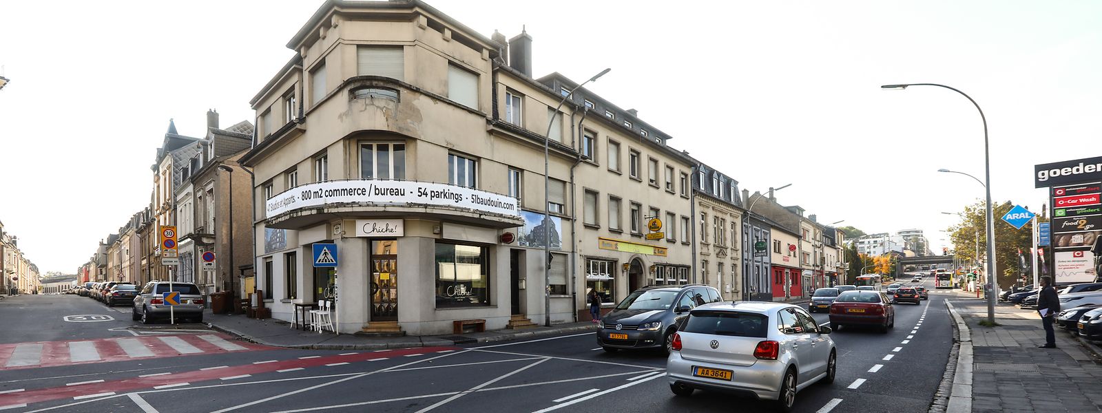 La mue de la route d'Esch atteint le cœur de Hollerich