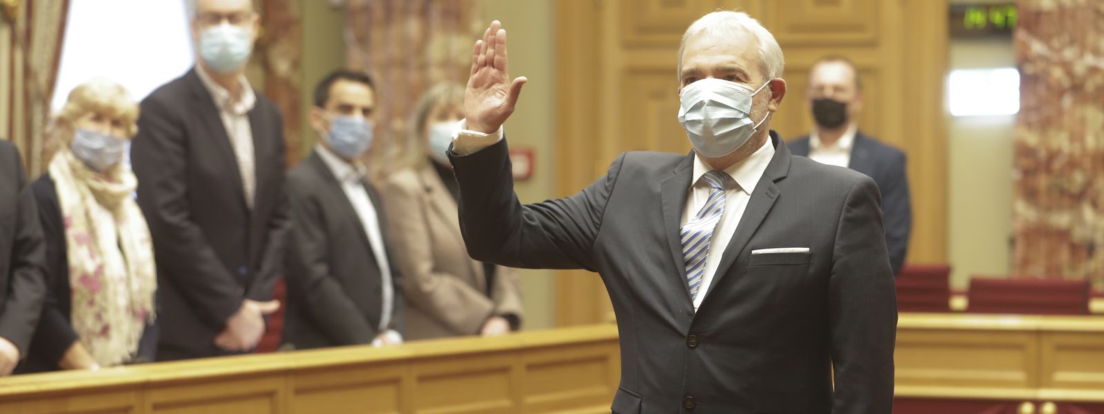 Dan Kersch (LSAP) wechselt nach rund acht Jahren im Regierungssessel auf einen Platz im Parlament.
