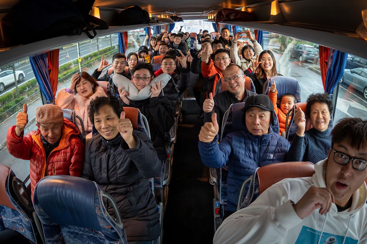 Un groupe de touristes chinois au Grand-Duché, la semaine dernière.