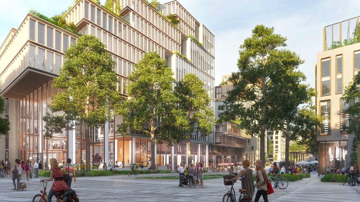 So stellen sich die Konzeptentwickler die künftige Stäreplaz und ihre Umgebung vor.